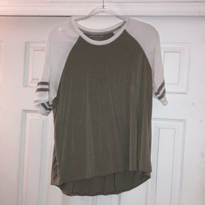 American Eagle Soft & Sexy Green Tee